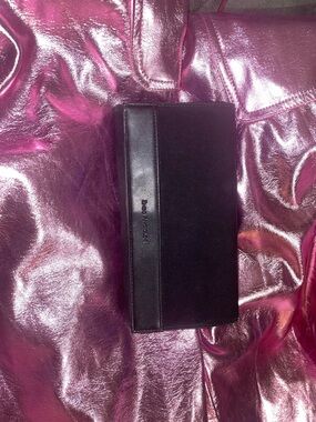 Enzo Angiolini Black Slim Wallet